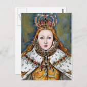 Virgin Queen Briefkaart (Voorkant / Achterkant)