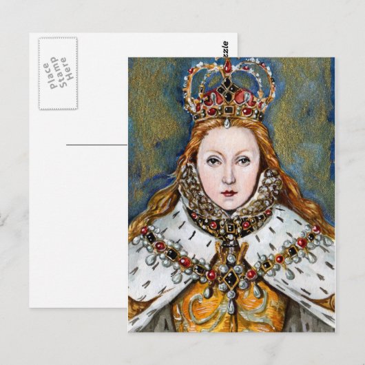 Virgin Queen Briefkaart (Voorkant / Achterkant)