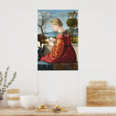 Virgin Reading - Vittore Carpaccio Fine Art Poster (Keuken)