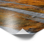 Virgin River Sunrise Foto Afdruk (Hoek)