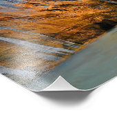 Virgin River Sunrise Foto Afdruk (Hoek)