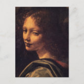 Virgin van de Rocks - Angel Briefkaart (Voorkant)