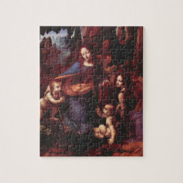 Virgin van de Rocks door Leonardo da Vinci Legpuzzel