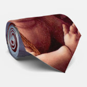 Virgin van de Rocks door Leonardo da Vinci Stropdas (Opgerold)