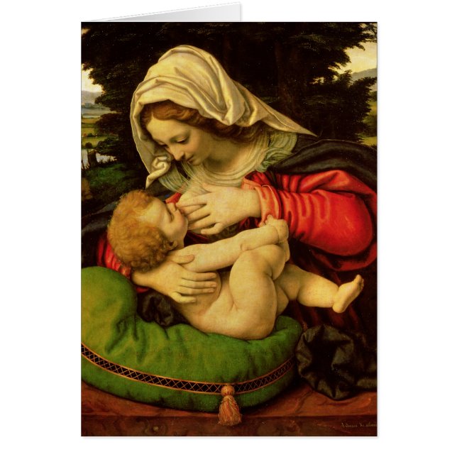 Virgin van Groen Kussen, 1507-10 (Voorkant)
