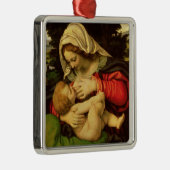 Virgin van Groen Kussen, 1507-10 Metalen Ornament (Rechts)