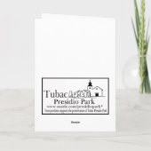 Virgin van Guadalupe Kerstkaart Feestdagen Kaart (Achterkant)