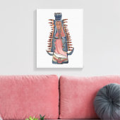 Virgin Virgin Mary Our Lady of Guadalupe schilderi Canvas Afdruk (Insitu (Woonkamer))