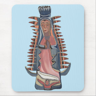 Virgin Virgin Mary Our Lady of Guadalupe schilderi Muismat