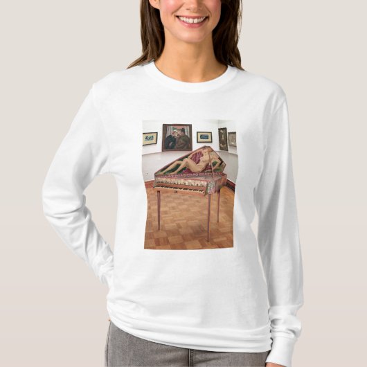 Virginals, geschilderd door Roger Fry T-shirt (Voorkant)