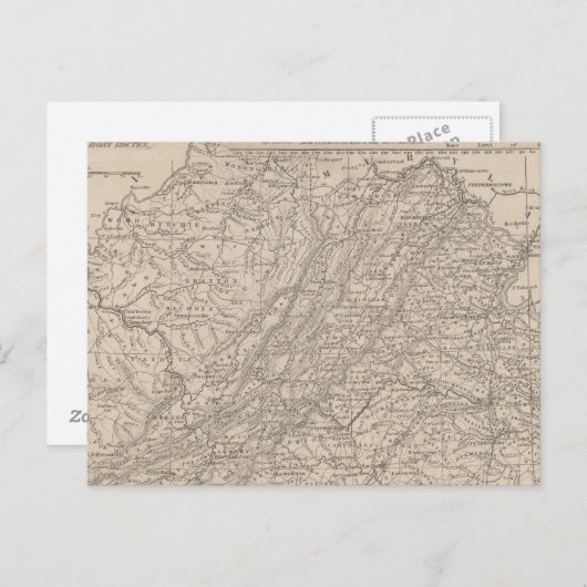 Virginia 10 briefkaart (Voorkant / Achterkant)