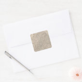 Virginia 10 vierkante sticker (Envelop)