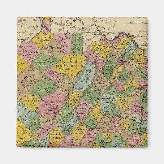 Virginia 11 magneet (Voorkant)