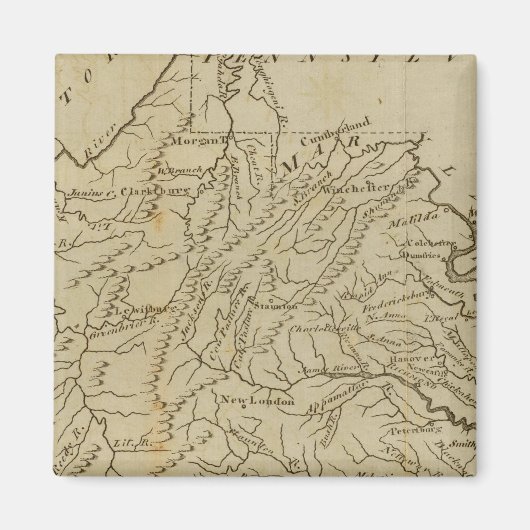 Virginia 12 magneet (Voorkant)