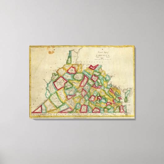 Virginia 13 canvas afdruk (Voorkant)