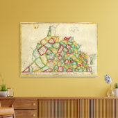 Virginia 13 canvas afdruk (Insitu (Woonkamer))