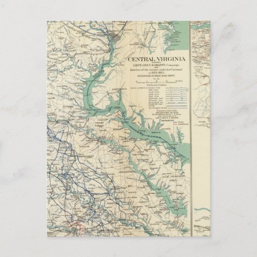Virginia 18641865 briefkaart (Voorkant)