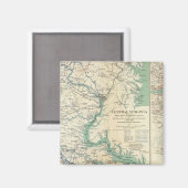 Virginia 18641865 magneet (Voorkant / Achterkant)