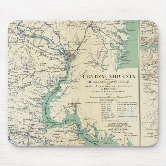 Virginia 18641865 muismat (Voorkant)