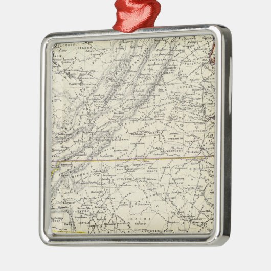 Virginia 4 metalen ornament (Links)