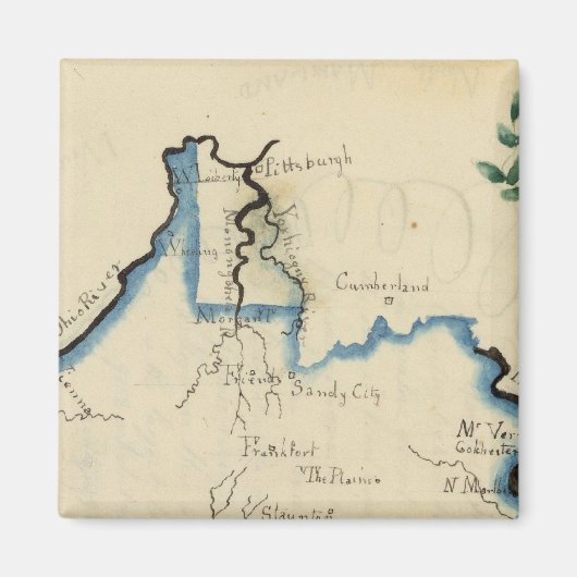 Virginia 5 magneet (Voorkant)