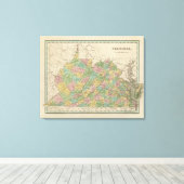 Virginia 7 canvas afdruk (Insitu (Houten vloer))