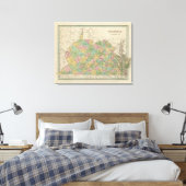Virginia 7 canvas afdruk (Insitu (Slaapkamer))