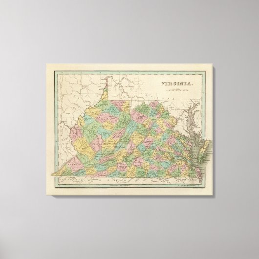 Virginia 7 canvas afdruk (Voorkant)