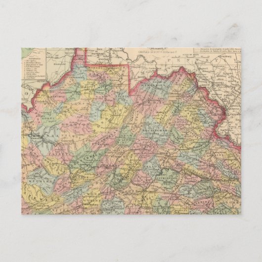 Virginia 8 briefkaart (Voorkant)