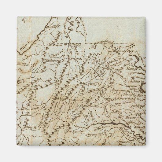 Virginia 9 magneet (Voorkant)