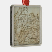 Virginia 9 metalen ornament (Rechts)