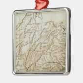 Virginia 9 metalen ornament (Links)