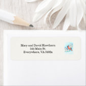 Virginia-adreslabel Etiket (Insitu)