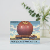 Virginia, Apple, Shenandoah Valley Briefkaart (Staand voorkant)