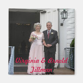 Virginia & Arnold Tillman Magneet (Voorkant)