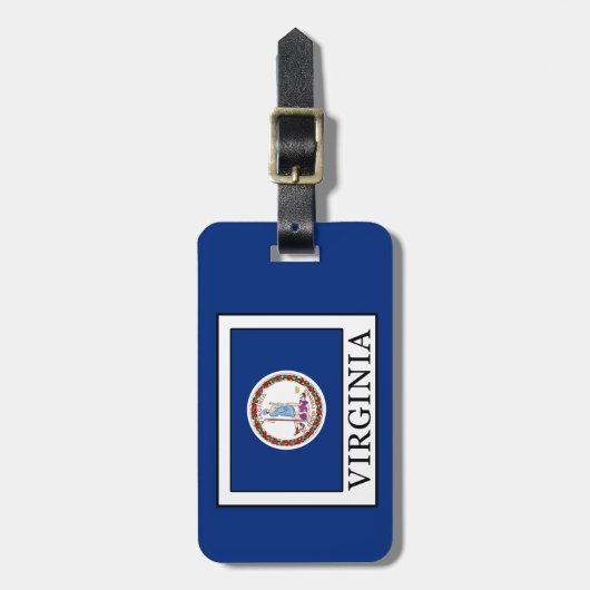 Virginia Bagagelabel (Voorkant verticaal)