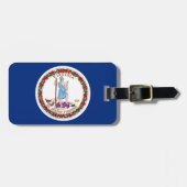 Virginia Bagagelabel (Voorkant horizontaal)