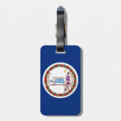 Virginia Bagagelabel (Achterkant verticaal)