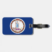 Virginia Bagagelabel (Achterkant horizontaal)