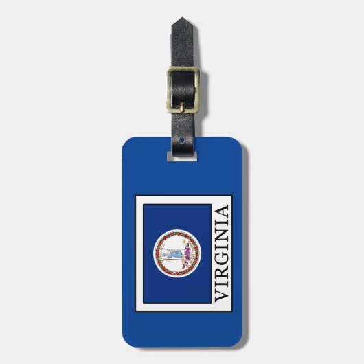 Virginia Bagagelabel (Voorkant verticaal)