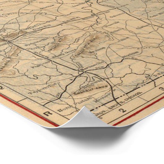 Virginia Battlefields Poster (Hoek)