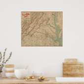 Virginia Battlefields Poster (Keuken)