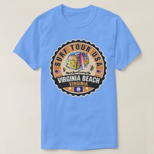 Virginia Beach 2 T-shirt (Design voorkant)