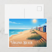 Virginia Beach Briefkaart (Voorkant / Achterkant)