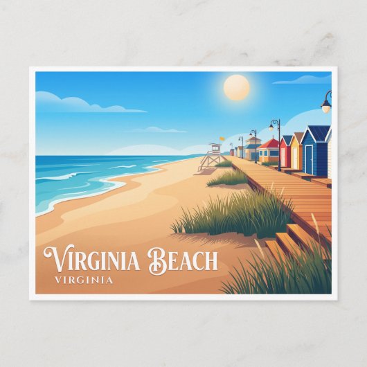 Virginia Beach Briefkaart (Voorkant)