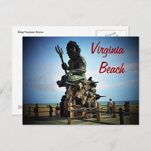 Virginia Beach Briefkaart (Voorkant / Achterkant)