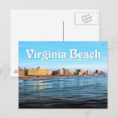 Virginia Beach Briefkaart (Voorkant / Achterkant)