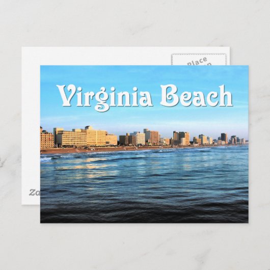 Virginia Beach Briefkaart (Voorkant / Achterkant)