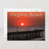 Virginia Beach Briefkaart (Voorkant / Achterkant)