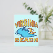 VIRGINIA BEACH BRIEFKAART (Staand voorkant)